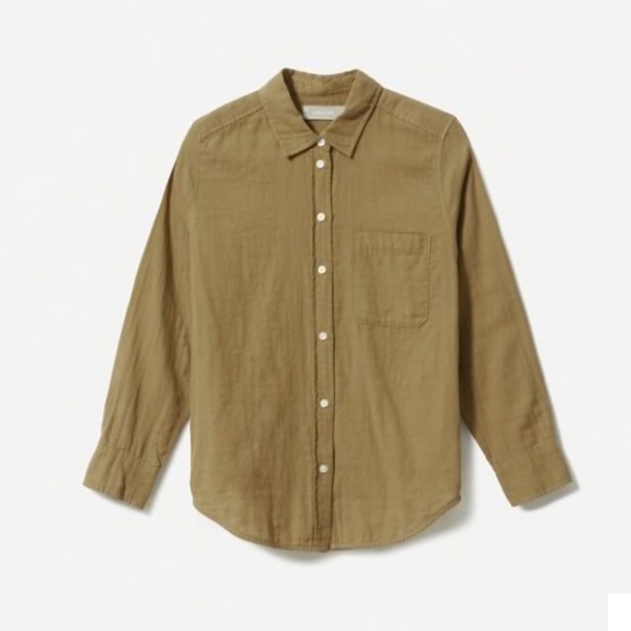 Everlane Shrunken Cotton Shirt - Picture 6 of 8
